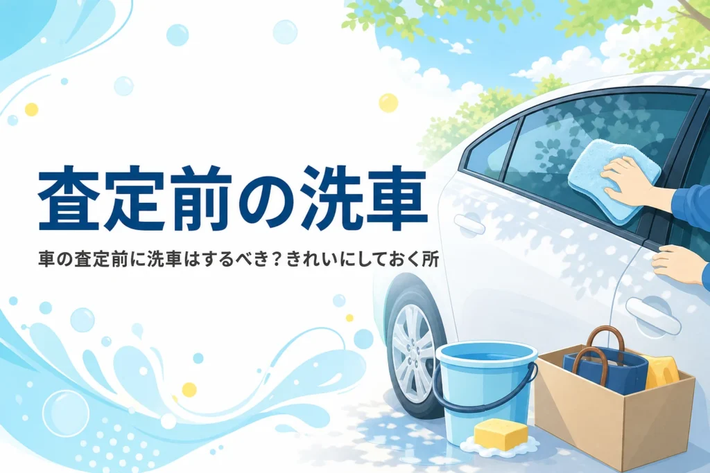 洗車を終えた車の窓ガラスをタオルで拭いている手元
